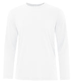 ATC ATC3615, Pro Spun Long Sleeve Tee, White