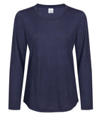 ATC ATC3615L, Pro Spun Long Sleeve Ladies’ Tee, True Navy