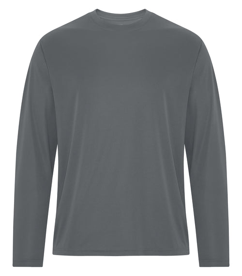 ATC Essential ATC3715, Performance Long Sleeve Tee, Coal Grey
