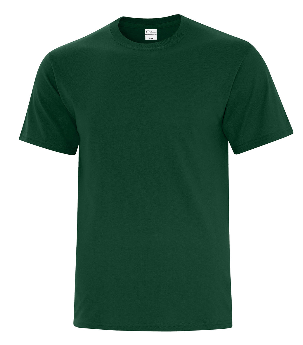 ATC Everyday Collection ATC5050, Cotton Blend Tee, Team Forest Green