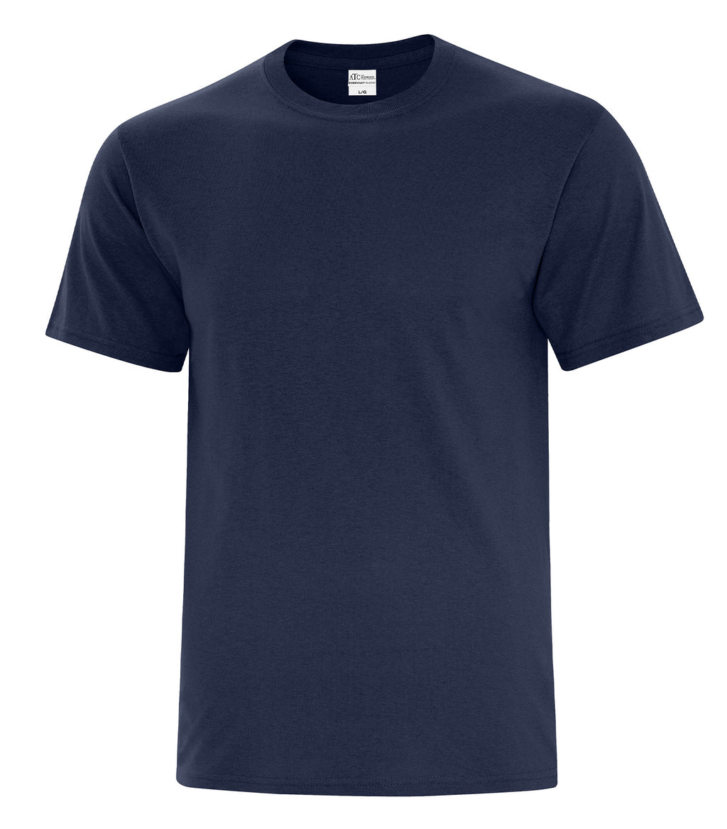 ATC Everyday Collection ATC5050, Cotton Blend Tee, Team Navy