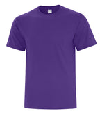 ATC Everyday Collection ATC5050, Cotton Blend Tee, Team Purple