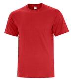 ATC Everyday Collection ATC5050, Cotton Blend Tee, Team Red