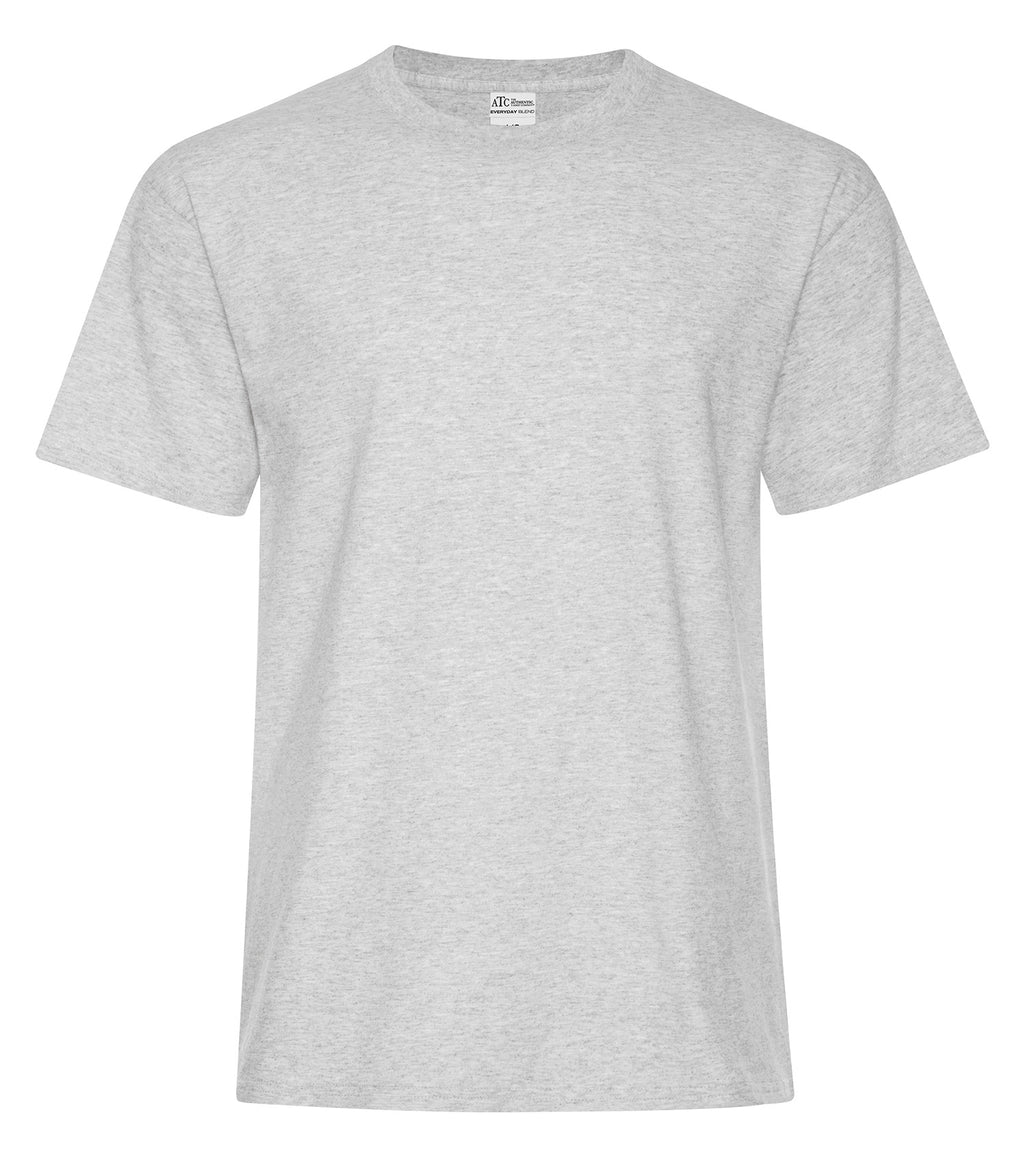 ATC Everyday Collection ATC5050, Cotton Blend Tee, Ash Grey*