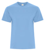 ATC Everyday Collection ATC5050, Cotton Blend Tee, Light Blue
