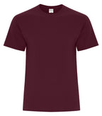 ATC Everyday Collection ATC5050, Cotton Blend Tee, Maroon