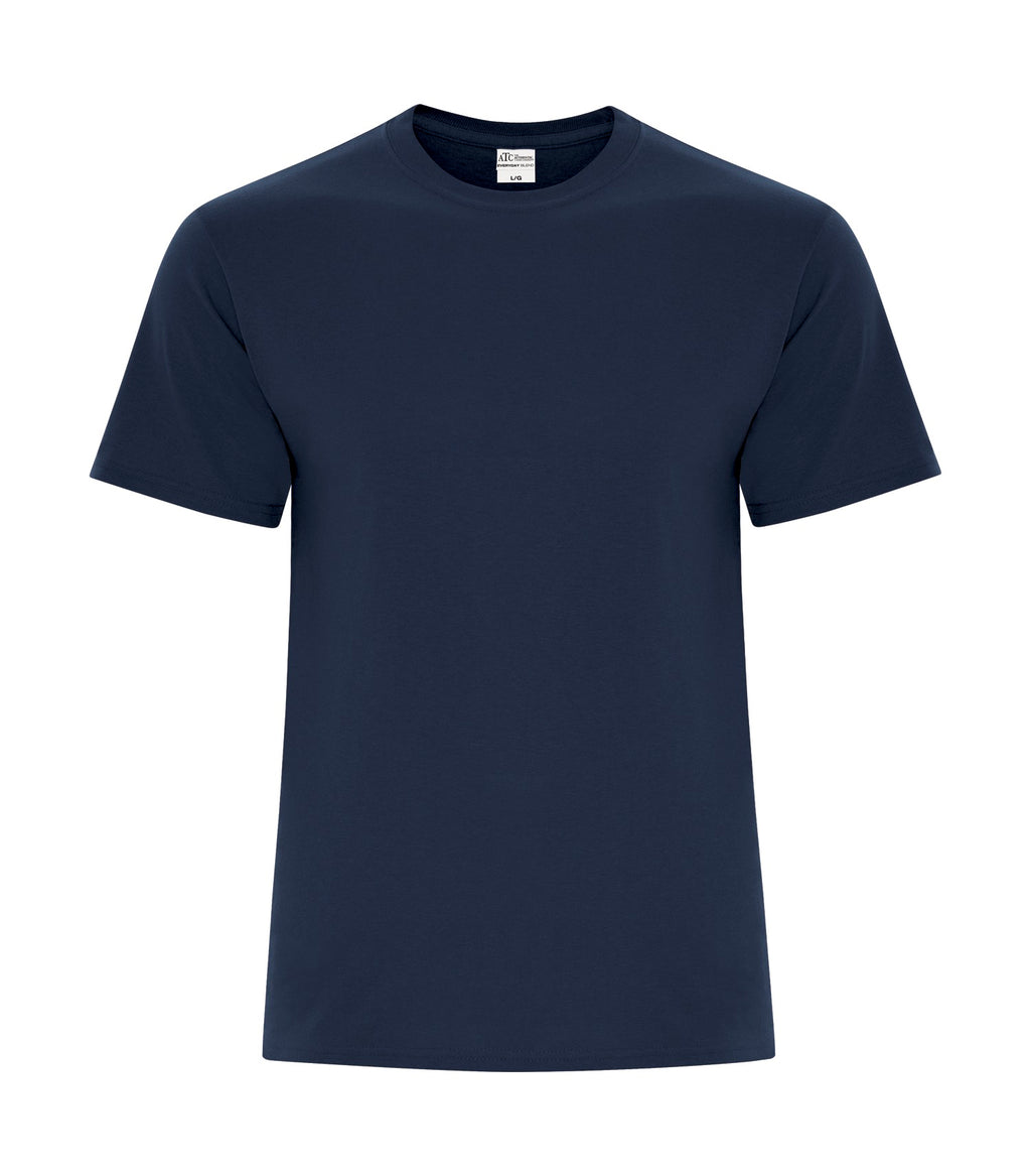ATC Everyday Collection ATC5050, Cotton Blend Tee, Navy