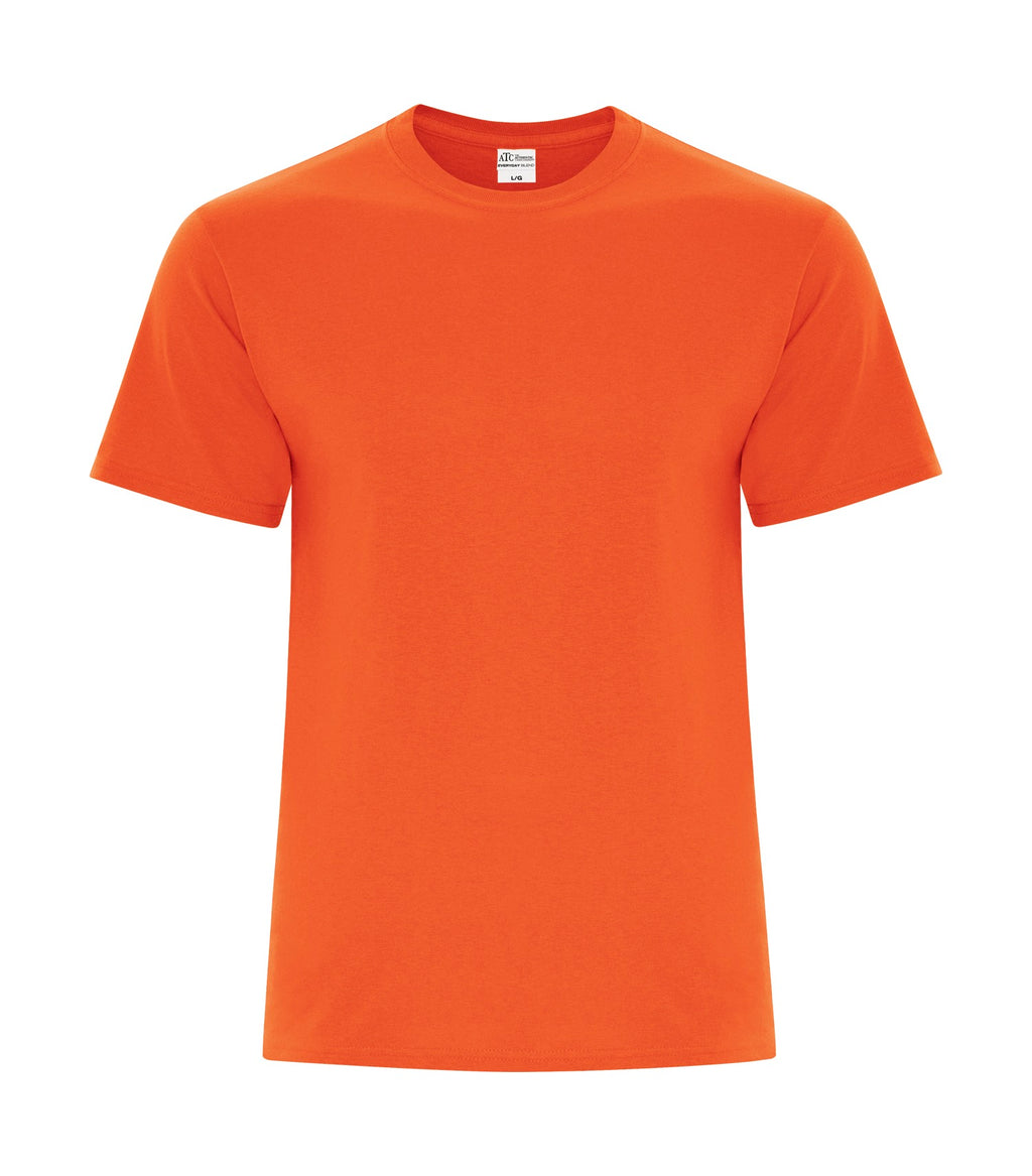 ATC Everyday Collection ATC5050, Cotton Blend Tee, Orange