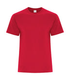 ATC Everyday Collection ATC5050, Cotton Blend Tee, Red