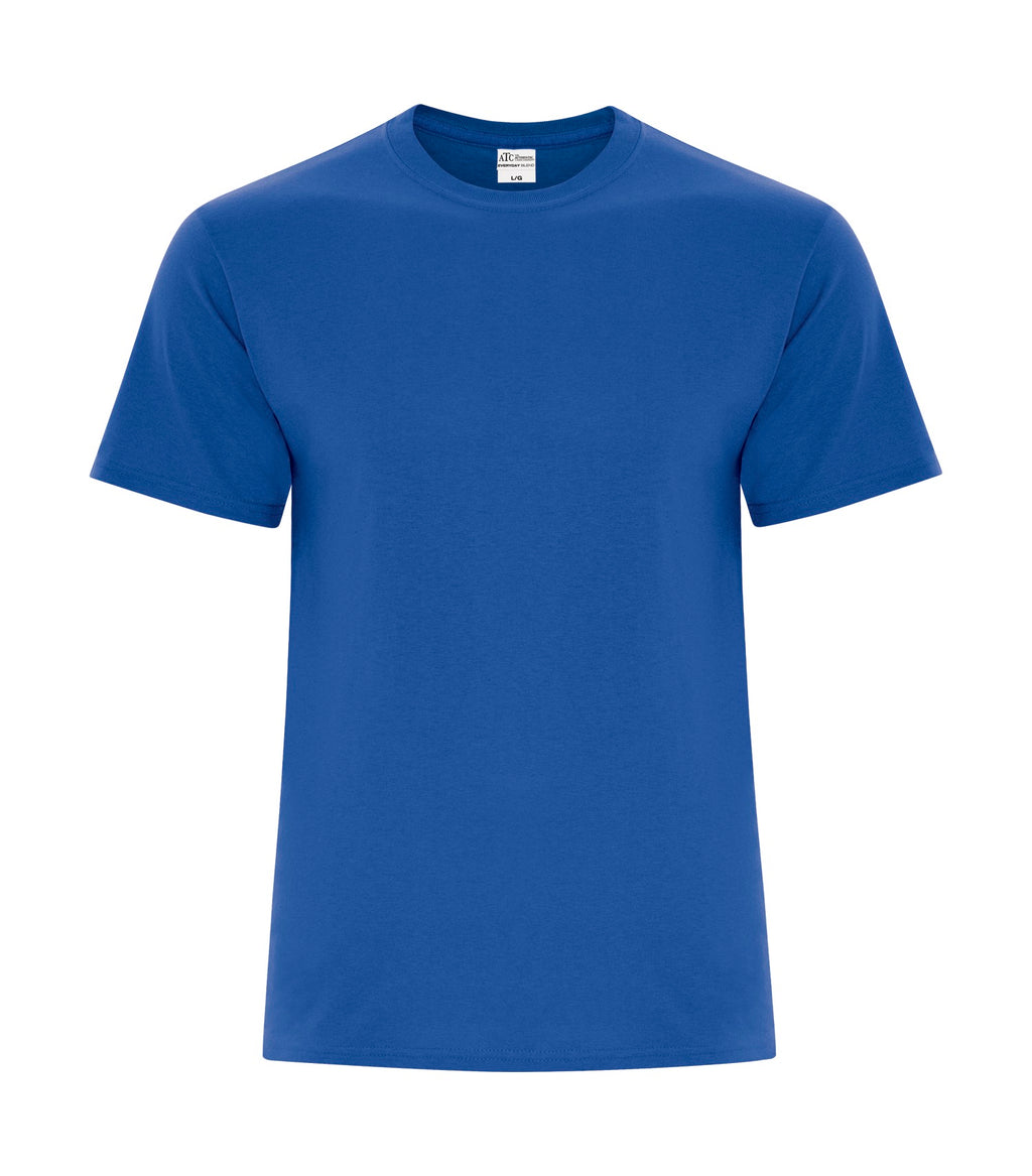 ATC Everyday Collection ATC5050, Cotton Blend Tee, Royal