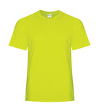 ATC Everyday Collection ATC5050, Cotton Blend Tee, Safety Green