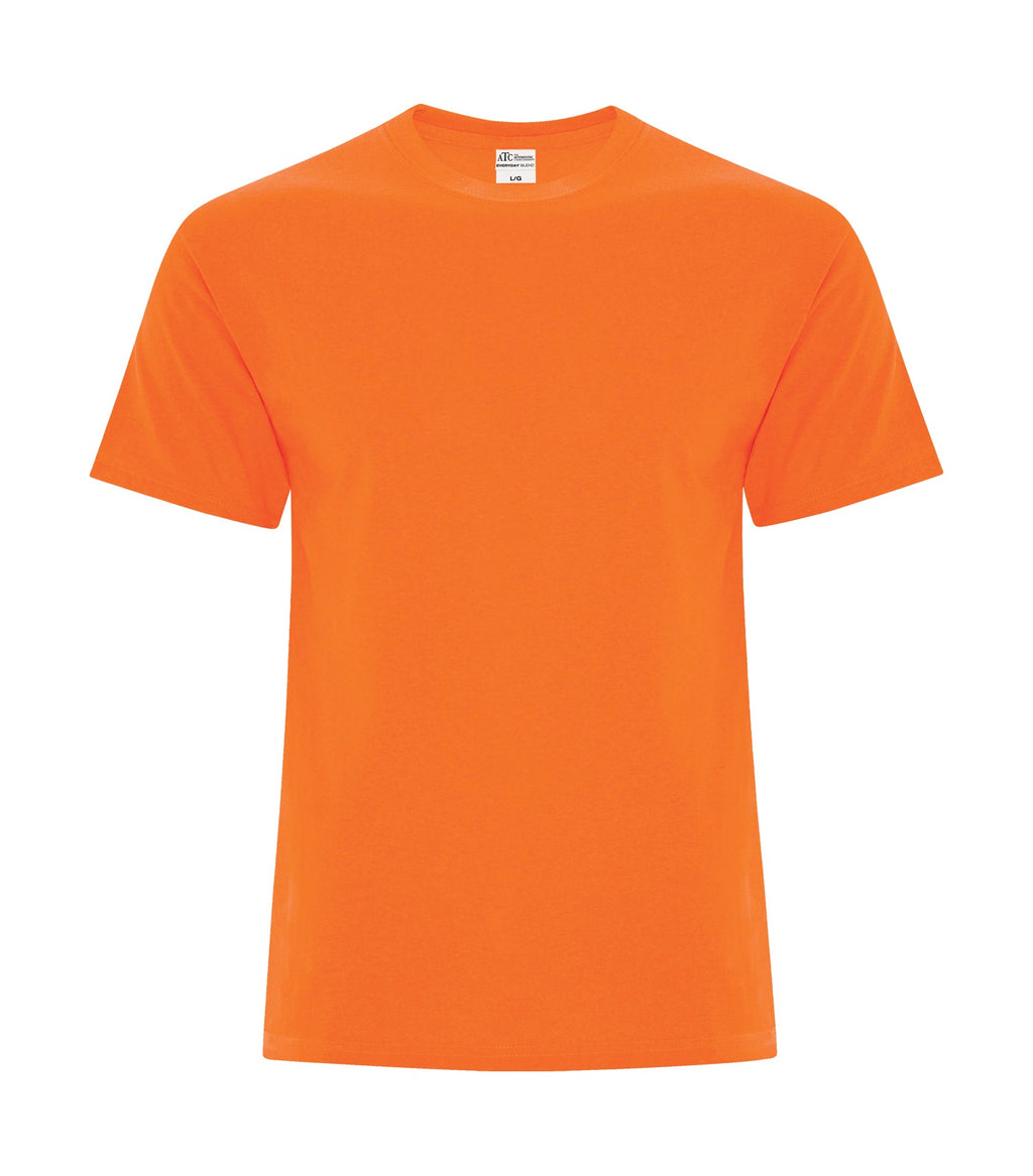 ATC Everyday Collection ATC5050, Cotton Blend Tee, Safety Orange