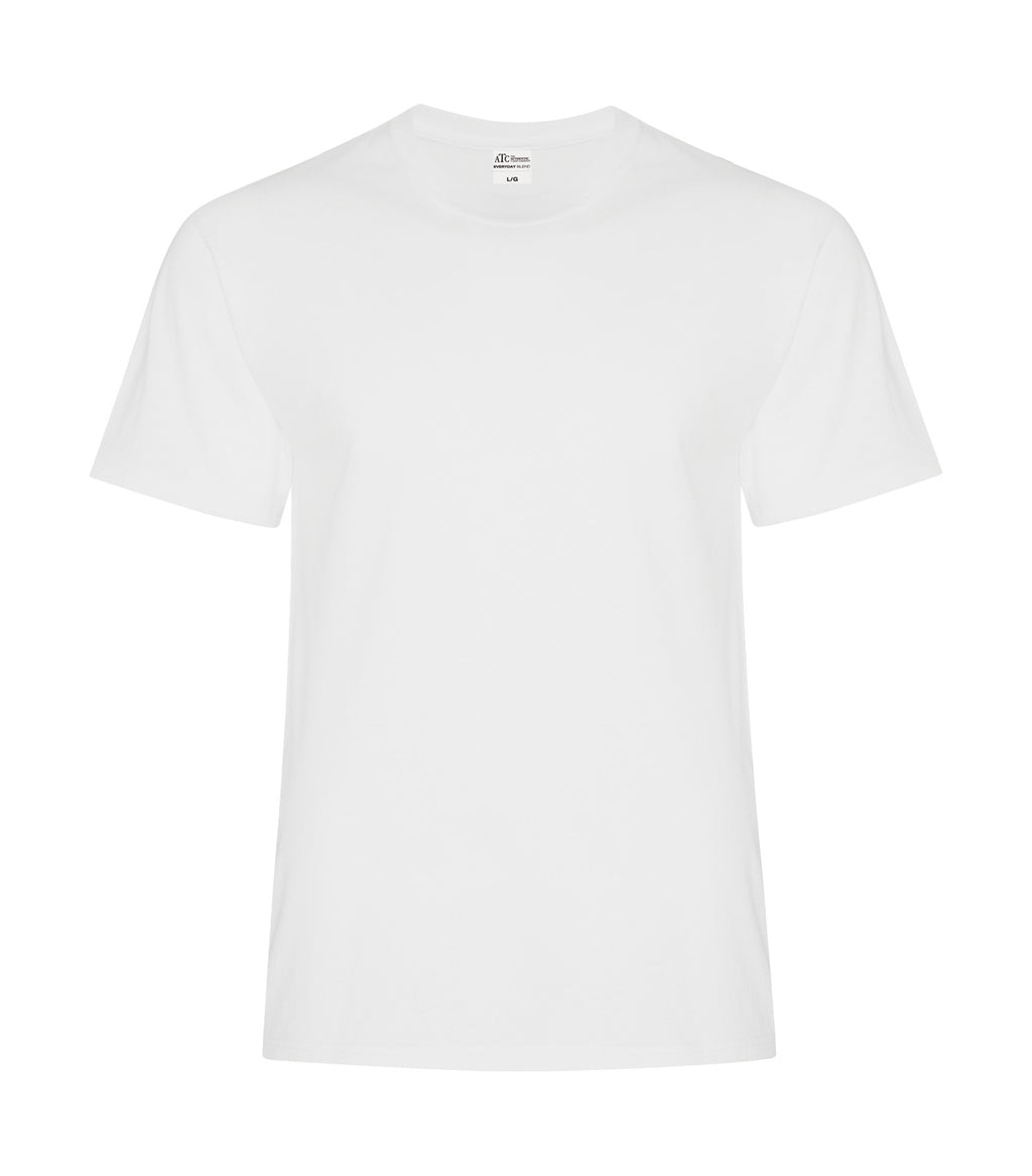 ATC Everyday Collection ATC5050, Cotton Blend Tee, White