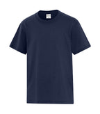 ATC Everyday Collection ATC5050Y, Cotton Blend Youth Tee, Team Navy