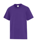 ATC Everyday Collection ATC5050Y, Cotton Blend Youth Tee, Team Purple