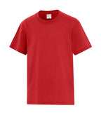 ATC Everyday Collection ATC5050Y, Cotton Blend Youth Tee, Team Red