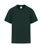 ATC Everyday Collection ATC5050Y, Cotton Blend Youth Tee, Dark Green