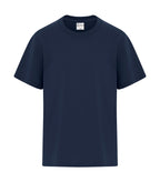 ATC Everyday Collection ATC5050Y, Cotton Blend Youth Tee, Navy