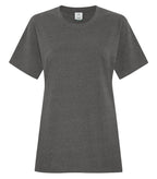 ATC Earth Wash ATC6040L, Cvc Ladies' Tee, Earth Pewter