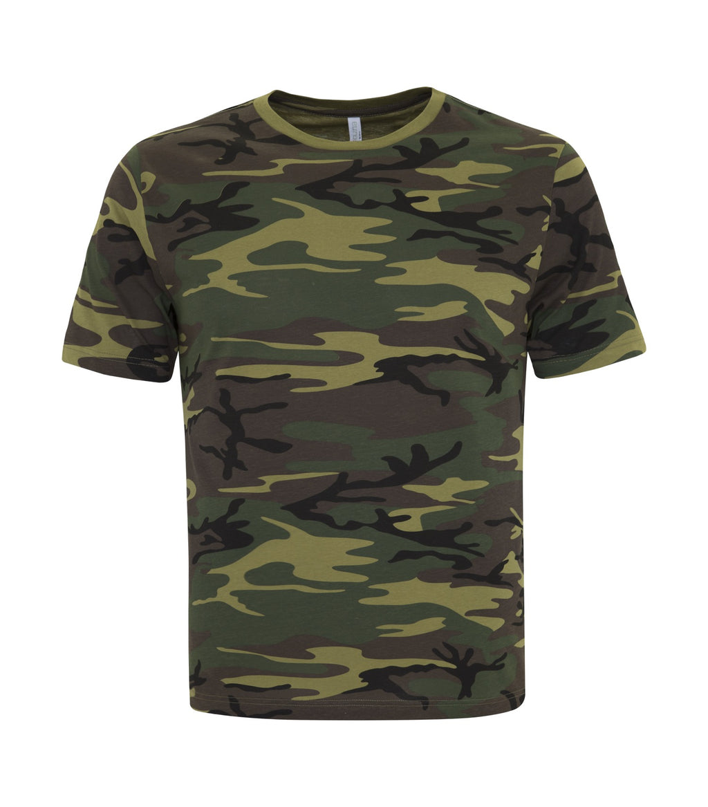 ATC EuroSpun ATC8000, Ring Spun Tee, Camo