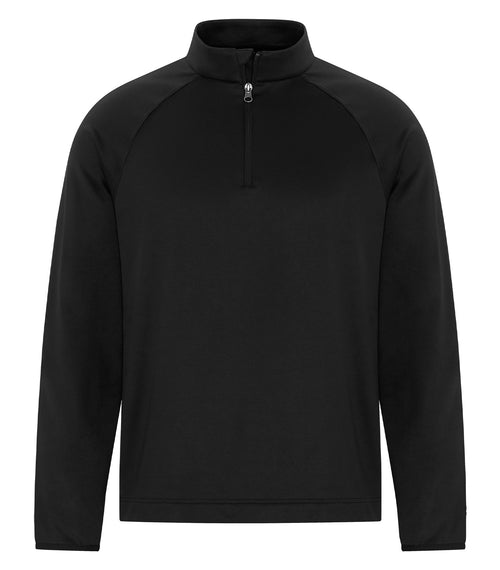ATC Essential ATCF2130, Performance 1/4 Zip, Black