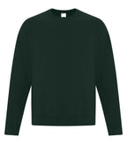 ATC Everyday Collection ATCF2400, Fleece Crewneck Sweatshirt, Dark Green