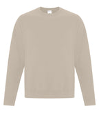 ATC Everyday Collection ATCF2400, Fleece Crewneck Sweatshirt, Sand