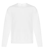 ATC Everyday Collection ATCF2400, Fleece Crewneck Sweatshirt, White