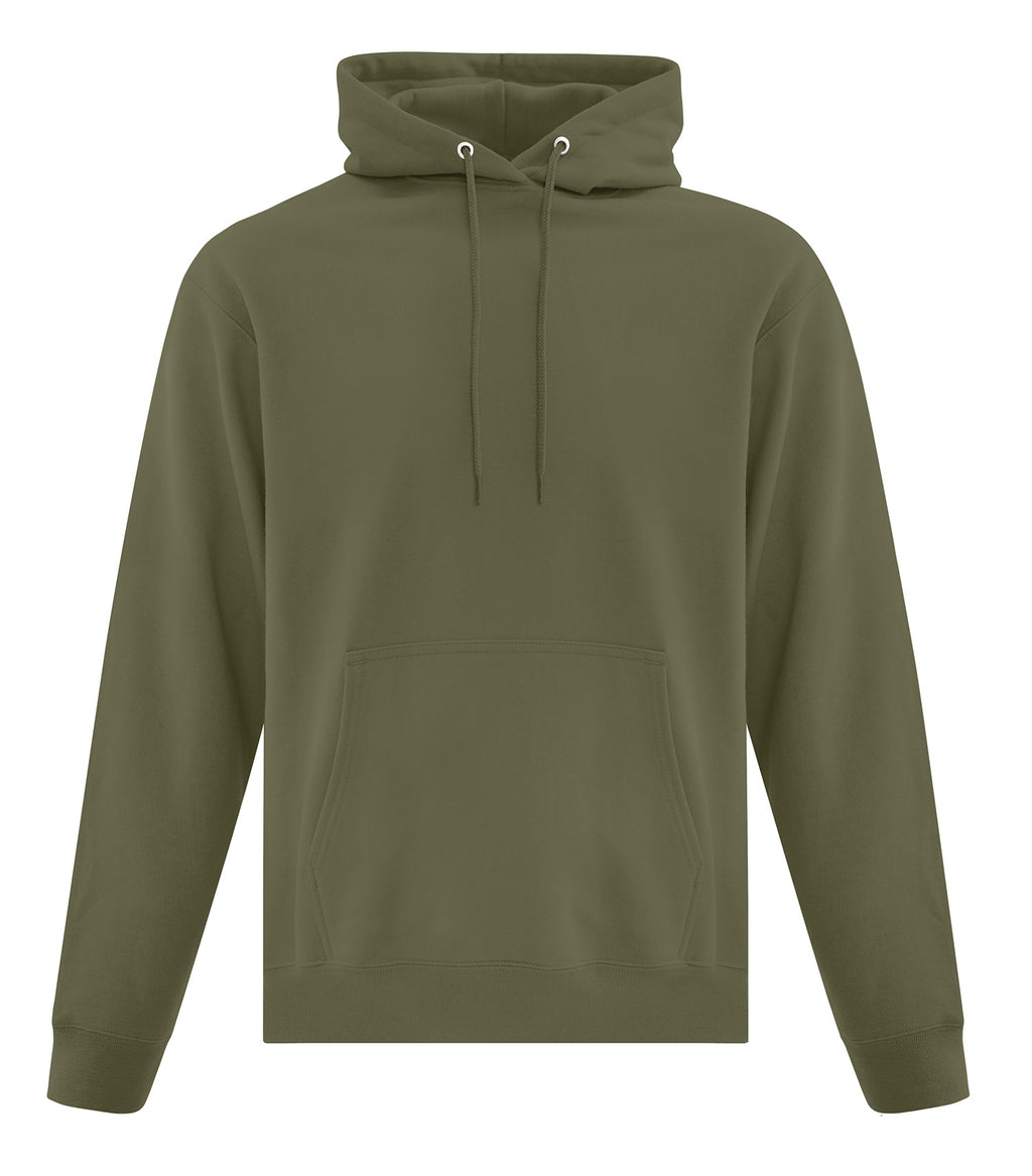 ATC Everyday Collection ATCF2500, Fleece Hoodie, Military Green