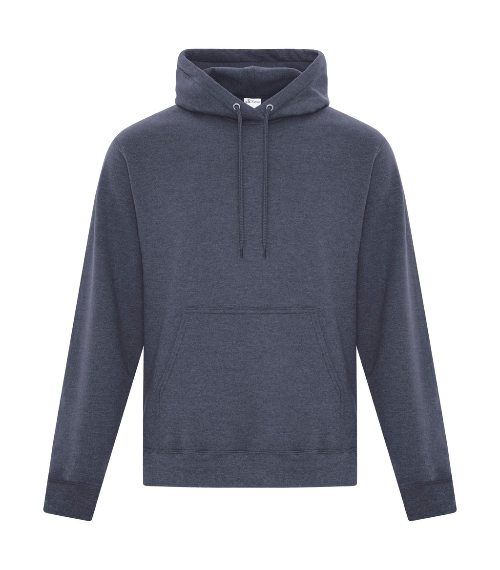 ATC Everyday Collection ATCF2500, Fleece Hoodie, Heather Navy