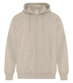 ATC Everyday Collection ATCF2600, Fleece Full Zip Hoodie, Sand
