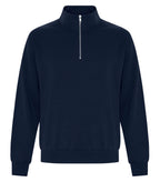 ATC Everyday Collection ATCF2700, Fleece 1/4 Zip Sweatshirt, Dark Navy