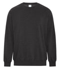 ATC Earth Wash ATCF6400, Tourbillon Fleece Crewneck Sweatshirt, Earth Black