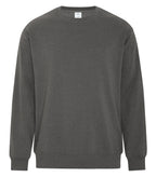 ATC Earth Wash ATCF6400, Tourbillon Fleece Crewneck Sweatshirt, Earth Pewter