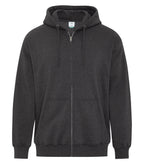 ATC Earth Wash ATCF6600, Tourbillon Fleece Full Zip Hoodie, Earth Black