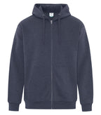 ATC Earth Wash ATCF6600, Tourbillon Fleece Full Zip Hoodie, Earth Navy