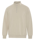 ATC Earth Wash ATCF6700, Tourbillon Fleece 1/4 Zip Sweatshirt, Earth Sand