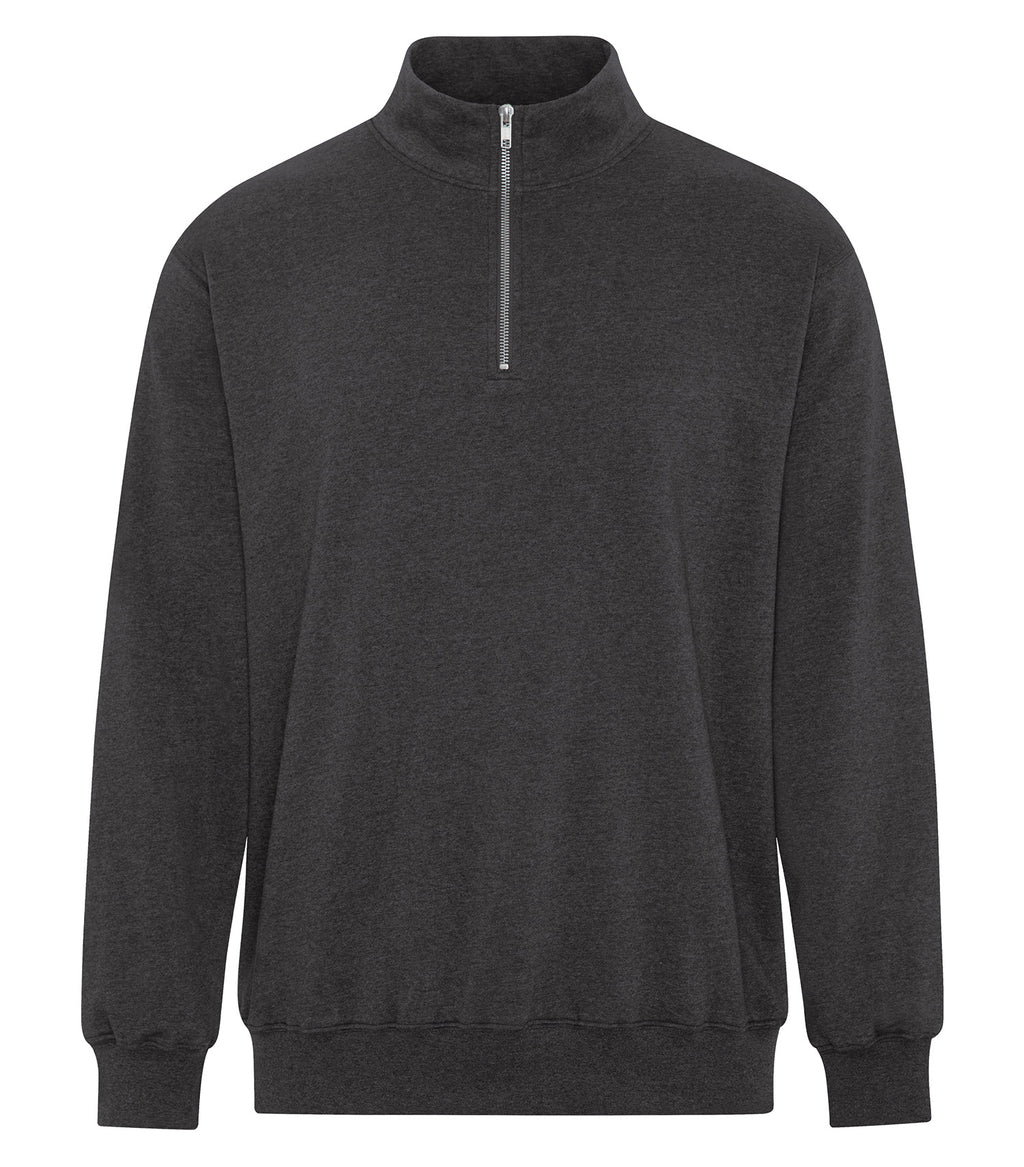 ATC Earth Wash ATCF6700, Tourbillon Fleece 1/4 Zip Sweatshirt, Earth Black