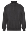 ATC Earth Wash ATCF6700, Tourbillon Fleece 1/4 Zip Sweatshirt, Earth Black
