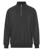 ATC Earth Wash ATCF6700, Tourbillon Fleece 1/4 Zip Sweatshirt, Earth Black