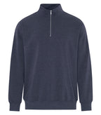 ATC Earth Wash ATCF6700, Tourbillon Fleece 1/4 Zip Sweatshirt, Earth Navy