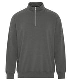 ATC Earth Wash ATCF6700, Tourbillon Fleece 1/4 Zip Sweatshirt, Earth Pewter