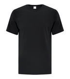 ATC Everyday Collection ATCS1000, Side Seam Tee, Black