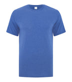 ATC Everyday Collection ATCS1000, Side Seam Tee, Heather Royal**