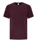 ATC Everyday Collection ATCS1000, Side Seam Tee, Maroon