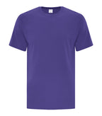 ATC Everyday Collection ATCS1000, Side Seam Tee, Purple