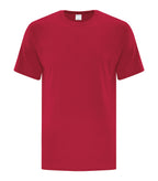 ATC Everyday Collection ATCS1000, Side Seam Tee, Red