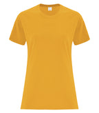 ATC Everyday Collection ATCS1000L, Side Seam Ladies' Tee, Gold