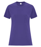 ATC Everyday Collection ATCS1000L, Side Seam Ladies' Tee, Purple