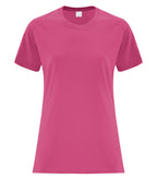 ATC Everyday Collection ATCS1000L, Side Seam Ladies' Tee, Sangria